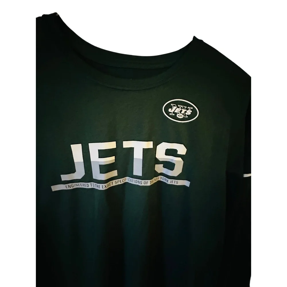 Nike Mens New York Jets Dri FIT Long Sleeve Training Shirt Green Large‎